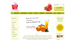 Desktop Screenshot of lacestadelafruta.com